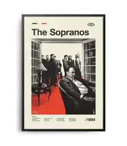 The Sopranos Posters, Vintage Movie Poster( Unframed - Print Only )