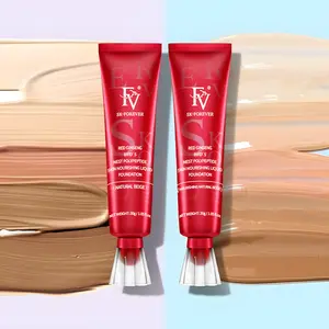 FV Waterproof Liquid Foundation, Oil Control Long Lasting Liquid Foundation For Matte Finish Makeup Cosmetic Classic Ivory