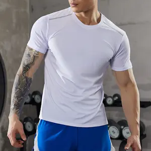 Men’s Muscle Fit Compression Shirt – Quick Dry Breathable Gym Tee for Workout & Running