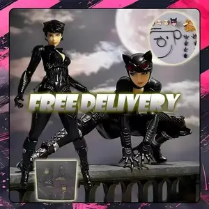 In Stock Ko NE Factory High-Quality Version Kaiyodo Revoltech Amazing Yamaguchi Catwoman Selina Kyle Action Figure Anime Model