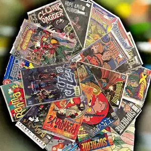 Mystery Comic Book Lot of 10 Vintage & Modern DC Marvel Dark Horse Manga & More 80s to 2020 Collection for Enthusiasts