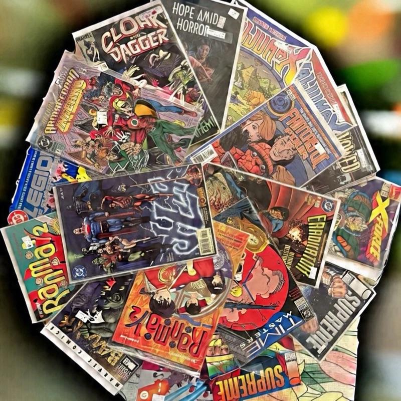 Mystery Comic Book Lot of 10 Vintage & Modern DC Marvel Dark Horse Manga & More 80s to 2020 Collection for Enthusiasts