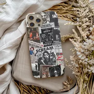 Horror Movie - Halloween Phone Case |   Scary Scream Terrifier |   Cover for iPhone 16 15 14 13 12 SE Max Pro, Gift