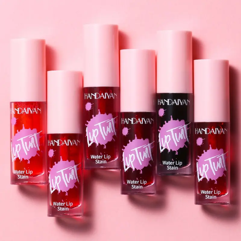 Fruit Juice Lip Tint Non-stick Cup Liquid Lipstick and Blush 2 In1 Waterproof Long Lasting Water Lip Stain Lips&cheek Makeup 1pc