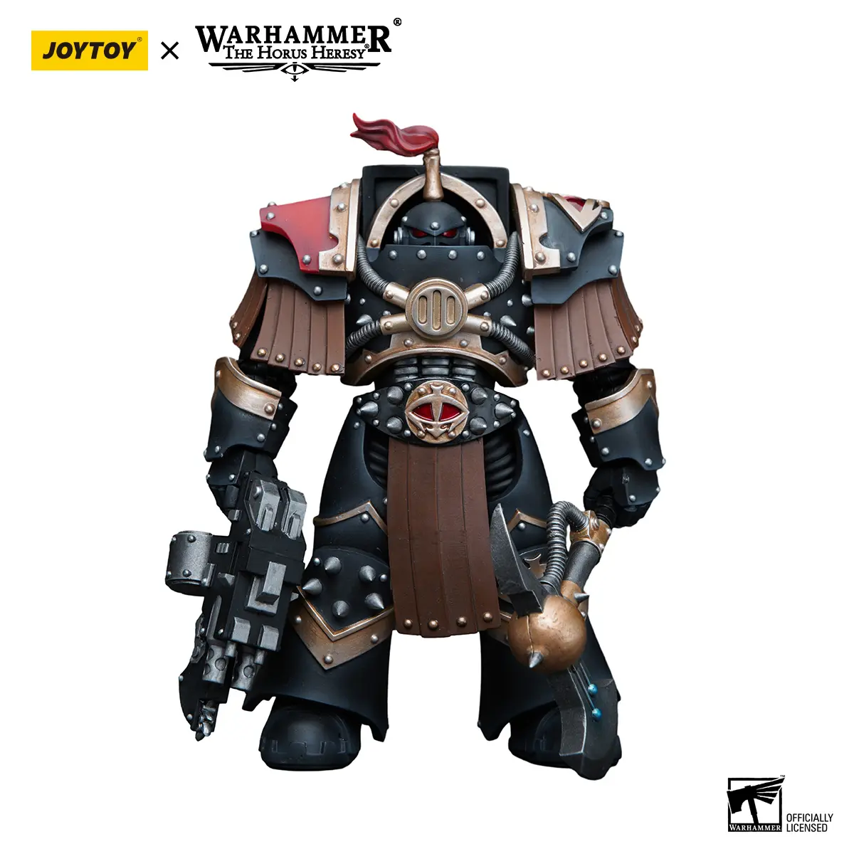 JOYTOY 1/18  Action Figure Sons of Horus Justaerin Terminator Squad Justaerin with Carsoran Power Axe JT9718, Collectibles, Ages 12+