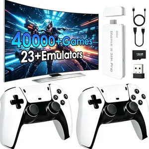 2026 NEW Retro Mass Game Stick with Games  Emulators Output Wireless Controller for TV Monitor Video Gamepad Console, Idea Birthday Gift