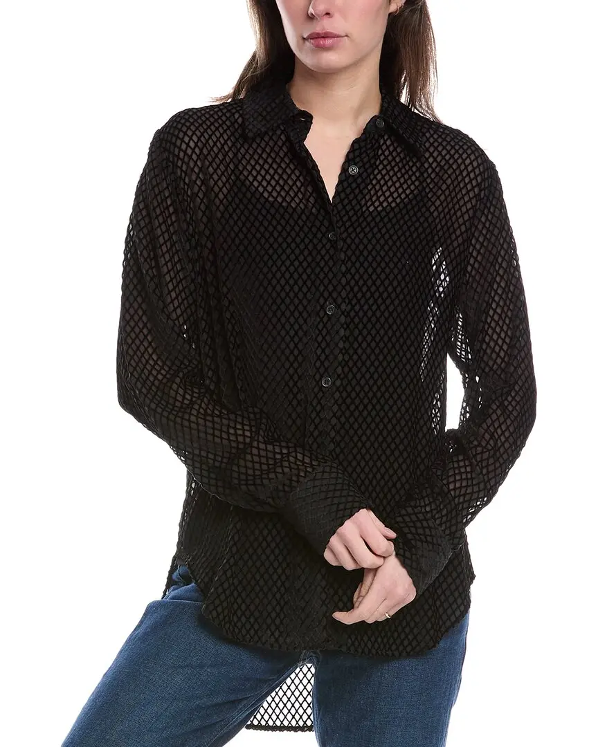 rag & bone Lila Burnout Shirt
