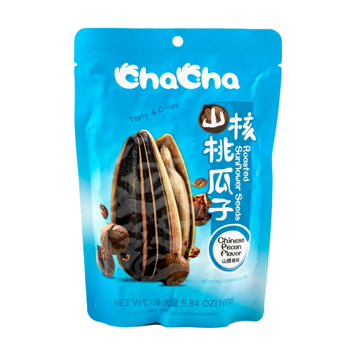 ChaCha Roasted Sunflower Seeds Chinese Pecan Flavor 160 g