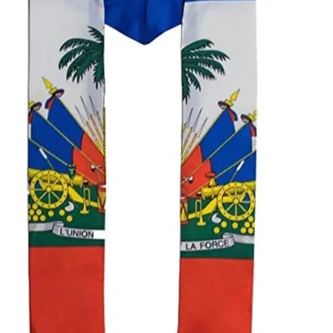 Honor Your Heritage with Haitian Flag Sashes: Perfect for Graduation and Special Occasions