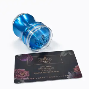 Clear Nail Stamper Tool for Nail Art – Professional Transparent Nail Stamping Tool for Nail Designs