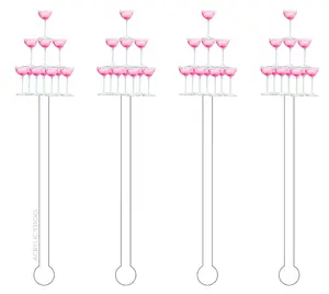 Rose Tower Drink Stirrer