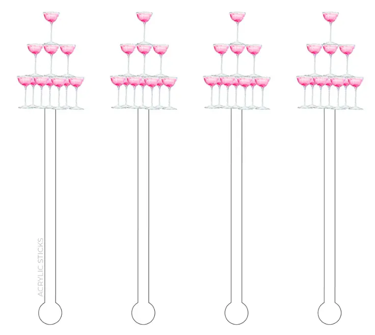 Rose Tower Drink Stirrer