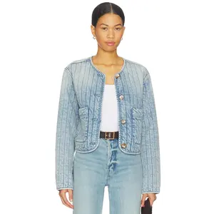 BLANKNYC Quilted Jacket in Bottomless Brunch