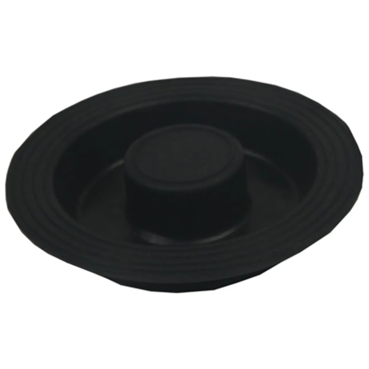 Master Plumber 4.5-in Rubber Stopper, Bathroom Sink Drain Plug, Essential Home & Bathroom Supply Gadget