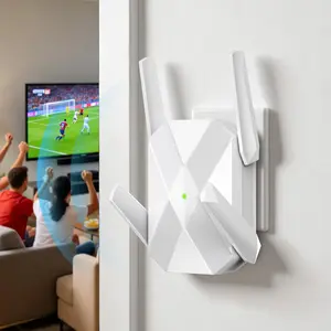 2026 AX3000 WiFi 6 Extender, WiFi Extender Signal Booster for -Dual Band (2.4G/5.8G), WiFi Booster with 10X  Access Point,Up to 15888 Sq.Ft.&Support 135+  Devices (White)