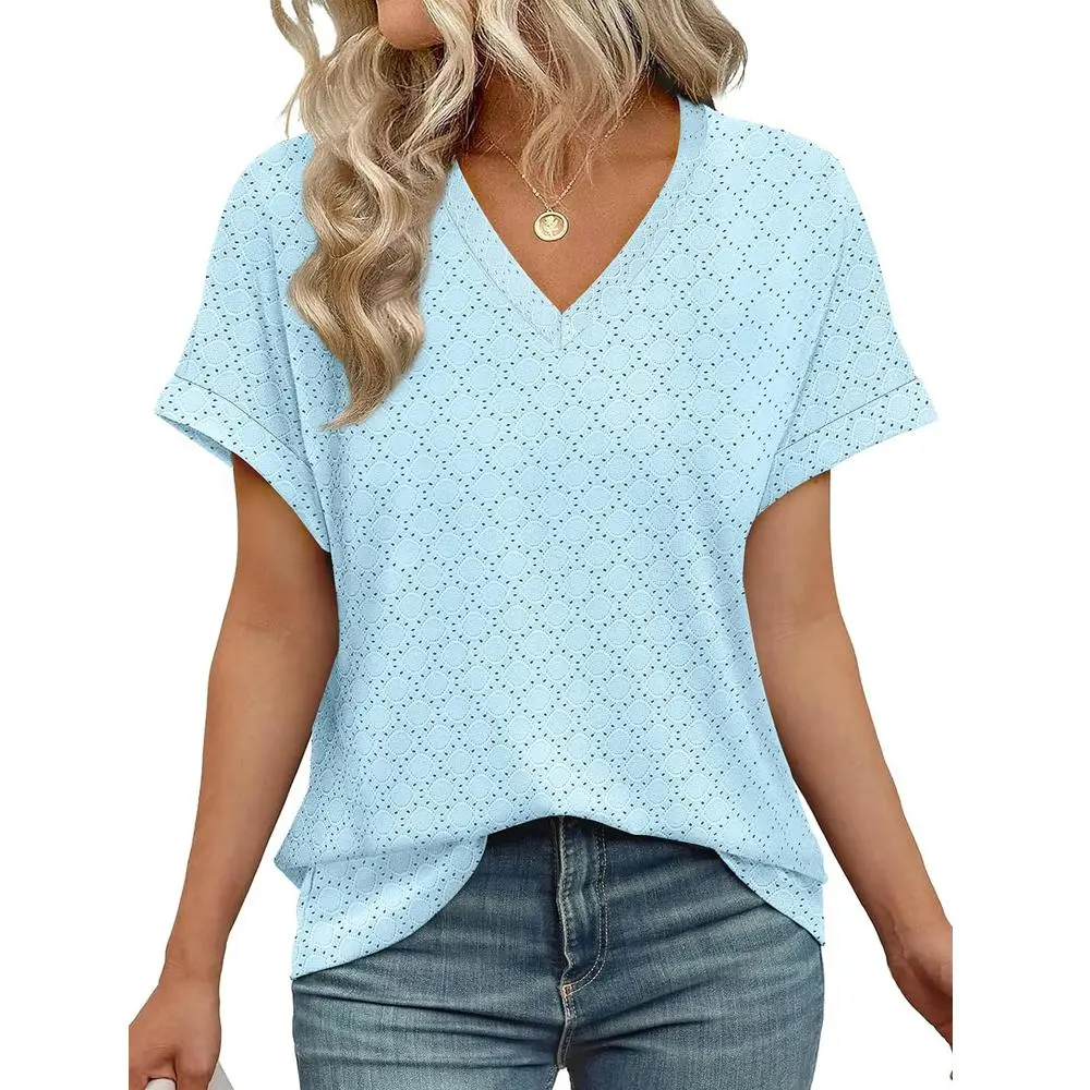 Baby Blue-Short sleeve