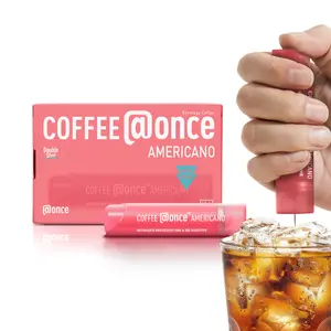 COFFEE At ONCE Cold Brew Coffee Concentrate, Perfect for Instant ice Coffee,instant espresso, Perfect Gift for Christmas and New Year’s Day, 6 Tubes