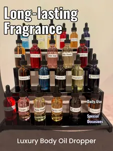 Luxury  body Oil- With dropper-Choose Your Scent