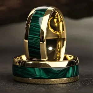 Titanium steel wedding rings jewelry for men, couple style, suitable for wedding/engagement, daily accessories