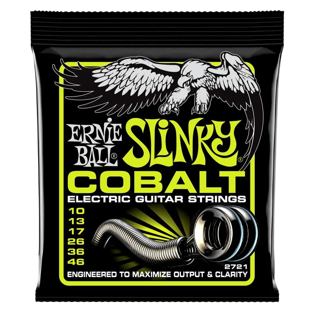 Ernie Ball Slinky Cobalt Electric Guitar strings 10-46 Ernie Ball Slinky Cobalt Electric Guitar strings 10-46