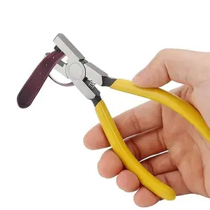 2.0mm Watch Band Leather Round Hole Punch Plier Universal,Shoe Strap Hole Puncher, Wrist Belt Puncher Pliers Repair Tools, Suitable for Belts, Shoes, Fabric, DIY Crafts Projects, Dog Collars