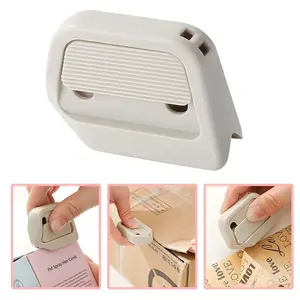 New Magnetic Box Cutter With Automatic Rebound and Magnetic Suction,Pocket Sized,Auto-Retractable,Stays Sharp Up to 10X Longer for Paper,Boxes,and Crafts, Cardboard Cutter, Paper Cutters