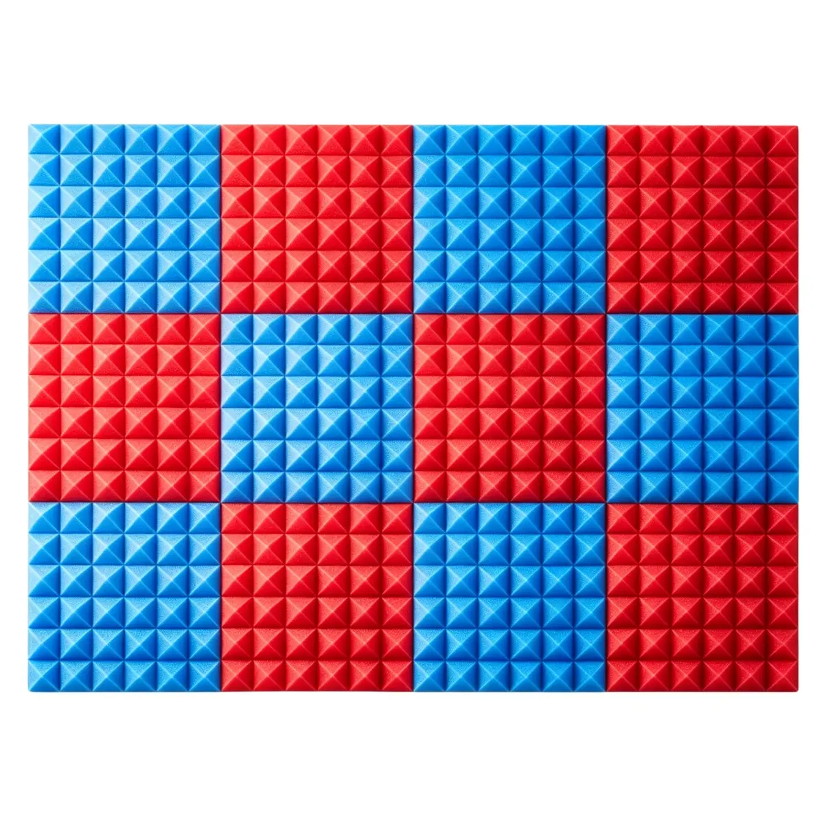 12PCS Blue+12PCS Red