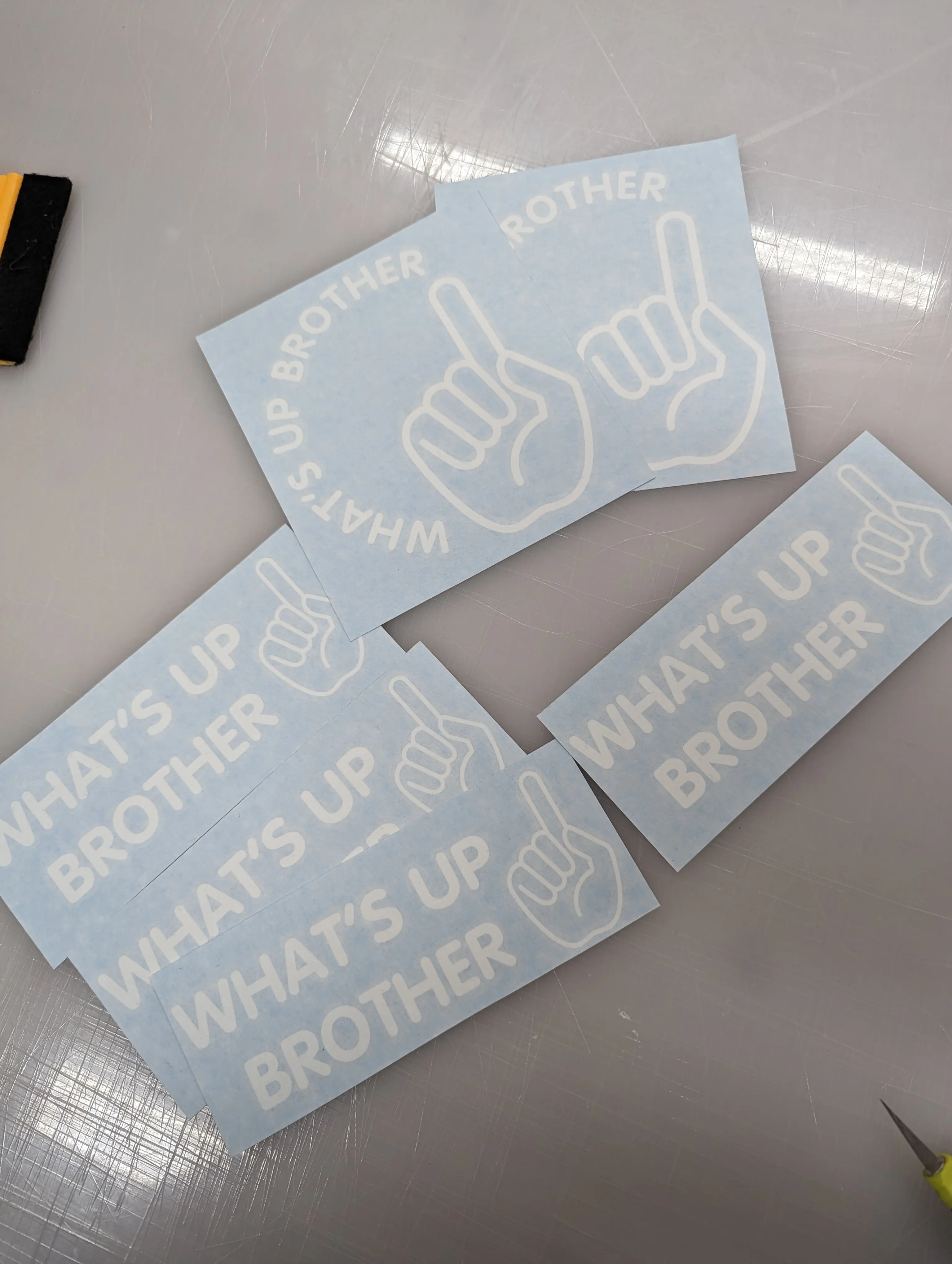 What's Up Brother!? Join the TikTok trend with our Sketch-inspired sticker decal. Stick it, share it, and vibe with the gaming community!