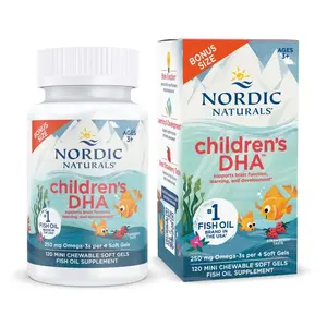 Nordic Naturals Children's DHA - Cognitive Development & Immune Health Soft Gels