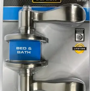 Defient bed and bath door knobs