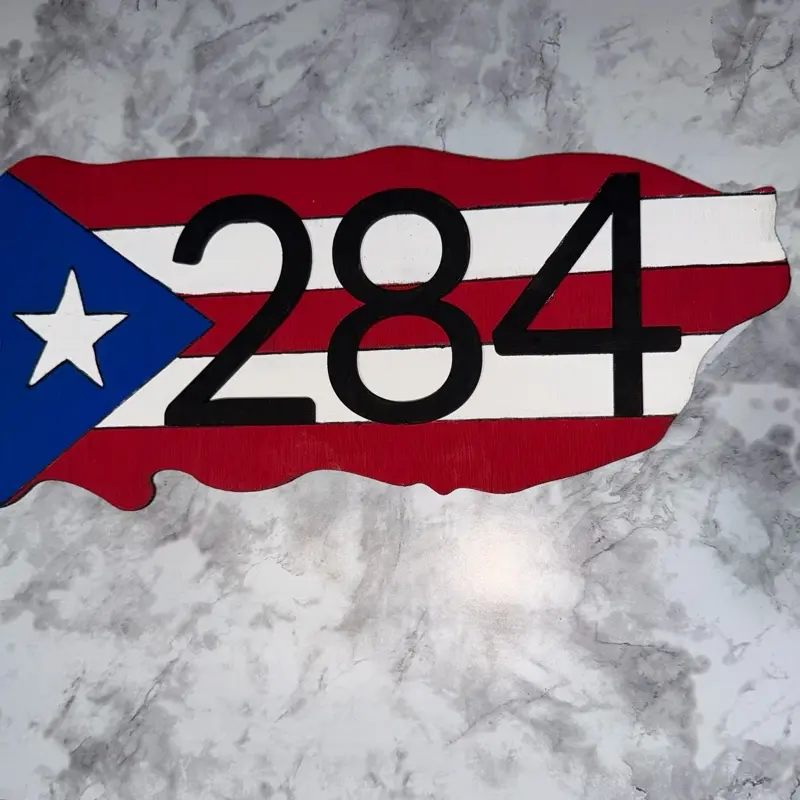 Custom Wooden Address Sign • Personalized House Numbers•