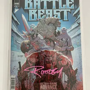 Invincible Universe: Battle Beast #2, Ultra-Rare, Signed by Ryan Ottley with COA