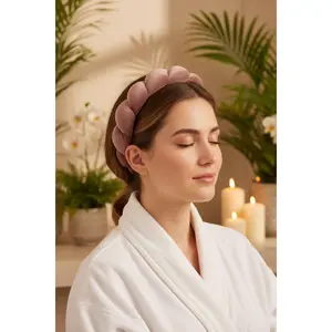 DIADEMA DE BURBUJA for Makeup Application - Essential Accessory for Beauty Enthusiasts