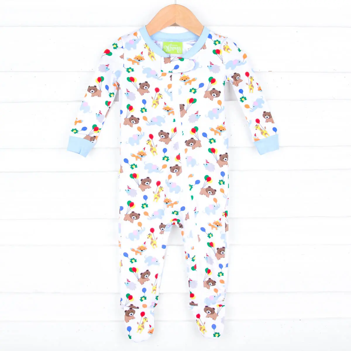 Party Animal Zip Sleeper - Birthday Pajamas for Babies & Toddlers