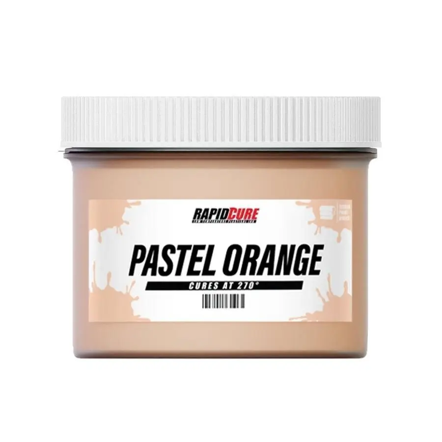 Rapid Cure Pastel Orange Screen Printing Plastisol Ink