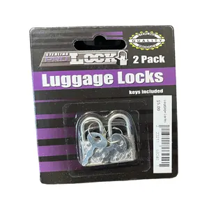 Steering Pro Luggage Locks 2 Pack with Keys Included Secure Your Luggage with This Essential Accessory