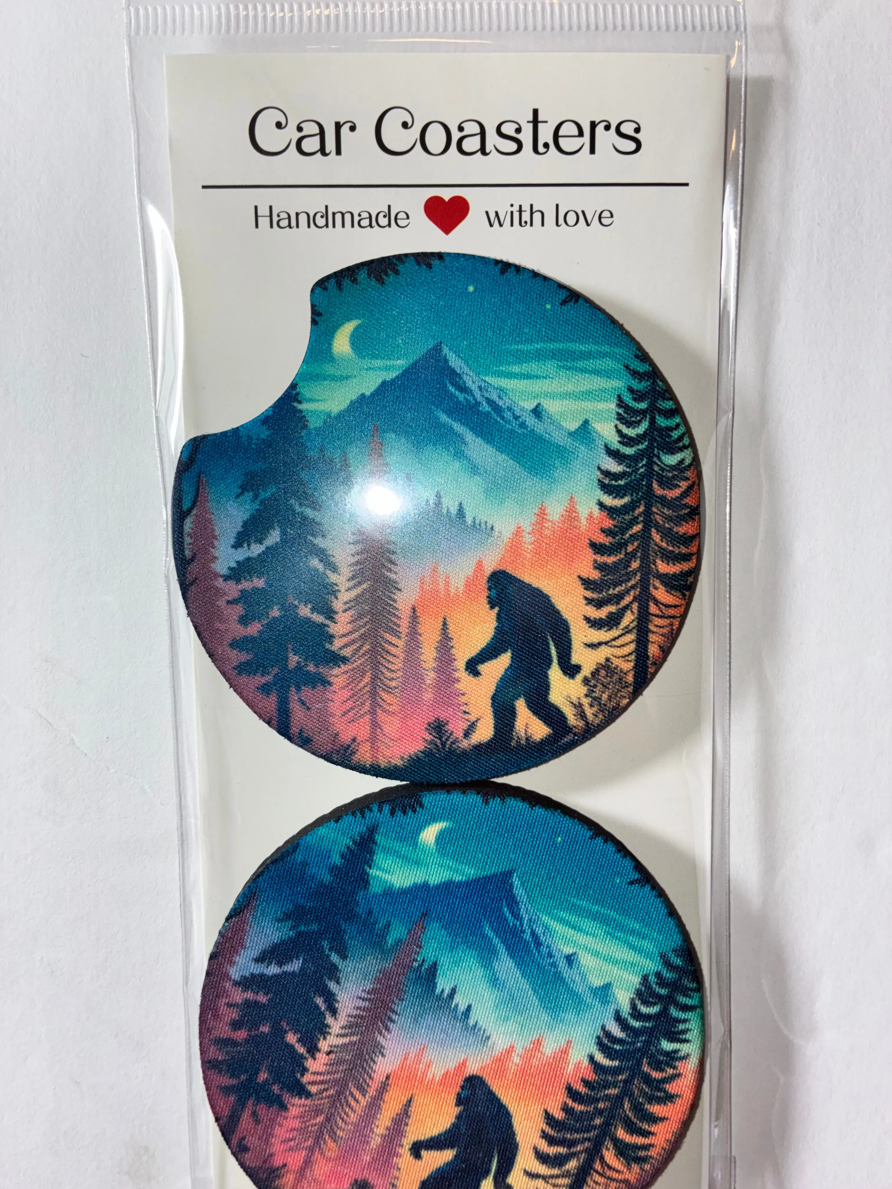 Yeti car coasters Yeti car coasters