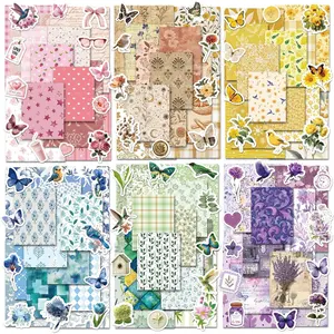 540 count  Floral Scrapbook Supplies & Scrapbook Stickers, Junk Journal Supplies for Planners,  Journaling, Retro Crafts, and Scrapbooking