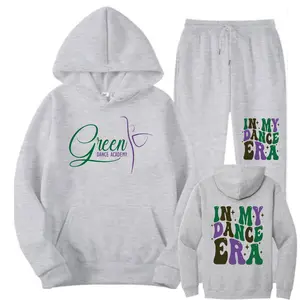 ADULT FULL SWEATSUIT In my dance Era Green Dance Academy Sweat Suit