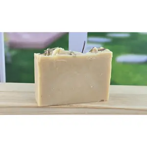 Lemongrass Essential Oil - Goat Milk/Tallow & White Kaolin Clay Cold Process Soap