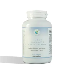 IFastFit Mens Complete Multivitamins with Saw Palmetto, Plant Sterols, Lycopene & CoQ10 - 90 Softgels - A Dietary Supplement - Healthcare