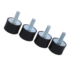 4x Rubber Mounts Shock Absorber Anti Vibration Silentblock Bobbins M8