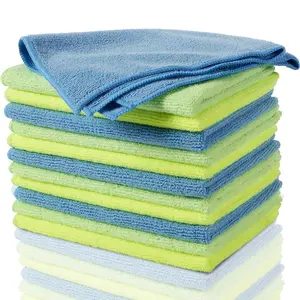 DX08 Zwipes 12 in. x 16 in. Multi-Colored Microfiber Cleaning Cloths (12-Pack)