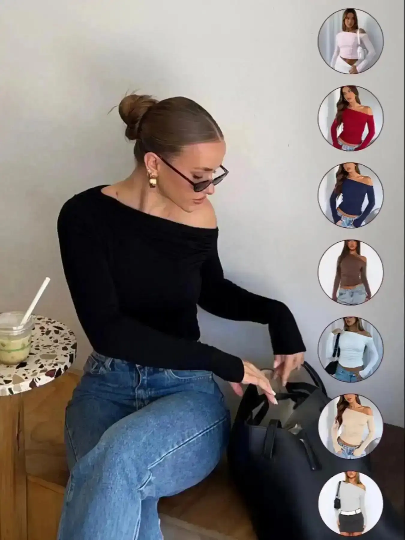 2026 Autumn New Women's Slimming Off-Shoulder Top, Asymmetrical Neckline, Wrinkled Hem, Ruched, Elegant Long Sleeve T-Shirt, Casual One Shoulder Pullover, graphic tee, cotton top, shell top, going out top