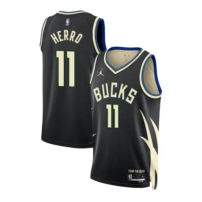 Jordan 2022 Statement Edition Tyler Herro Milwaukee Bucks Swingman Jersey