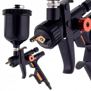 ITALCO GLOSS 2 HVLP Paint Gun | 1.3mm Tip, 600ml Tank, Artistic Graffiti Design for Even and Smooth Atomization, Suitable for Various Paints and Hand Painting, Hobbyist Paint Sprayer, Precision Spray Gun