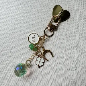 Lucky Charm Mini E-reader Charm - Clip-On Dangling Accessory Chain for Kindle, Tablet, Planner