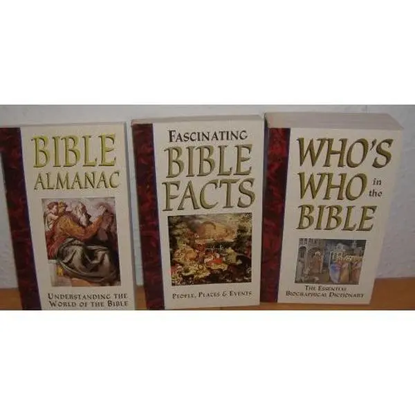 USED Book - Bible Reference Library: Fascinating Bible Facts: People, Place & Events / Who's Who in the Bible: Biographical Dictionary / Bible Almanac: Understanding the World of the Bible by Gary M. Burge (Paperback) - English