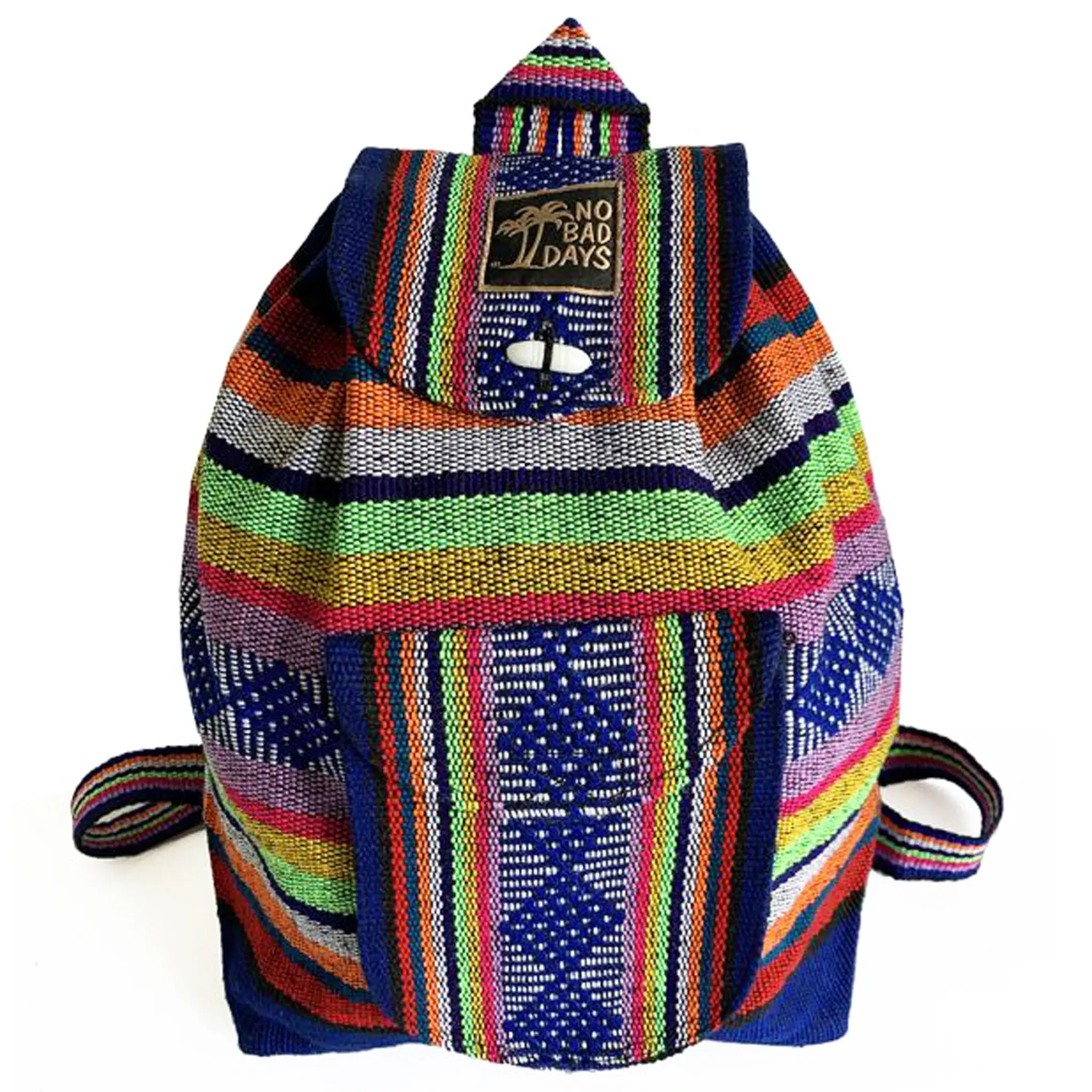 Baja Backpack - Blue & Lime MultiColor