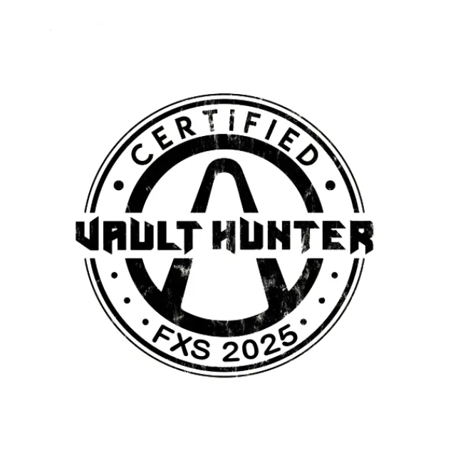 FXS Borderlands Vault Hunter Black Metal Card